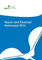 Nuffield Foundation Report and Financial Statements 2010